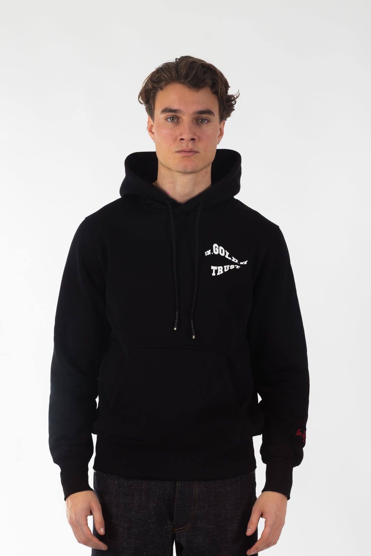 Beruchte golvende zwarte