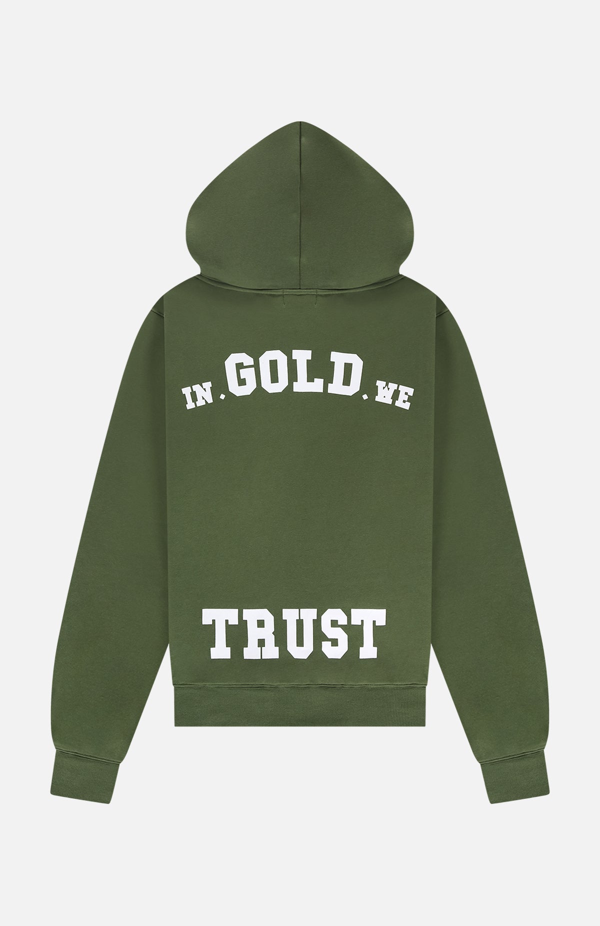 De Out Hoodie Donkergroen