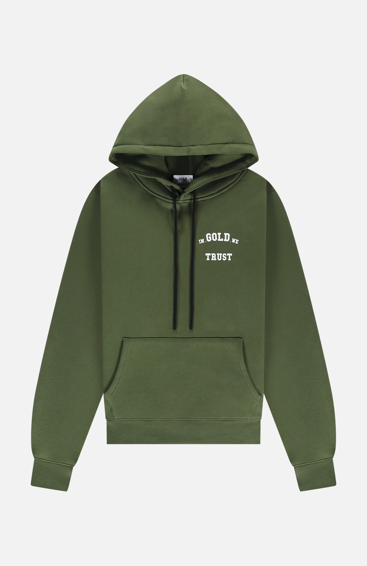 De Out Hoodie Donkergroen