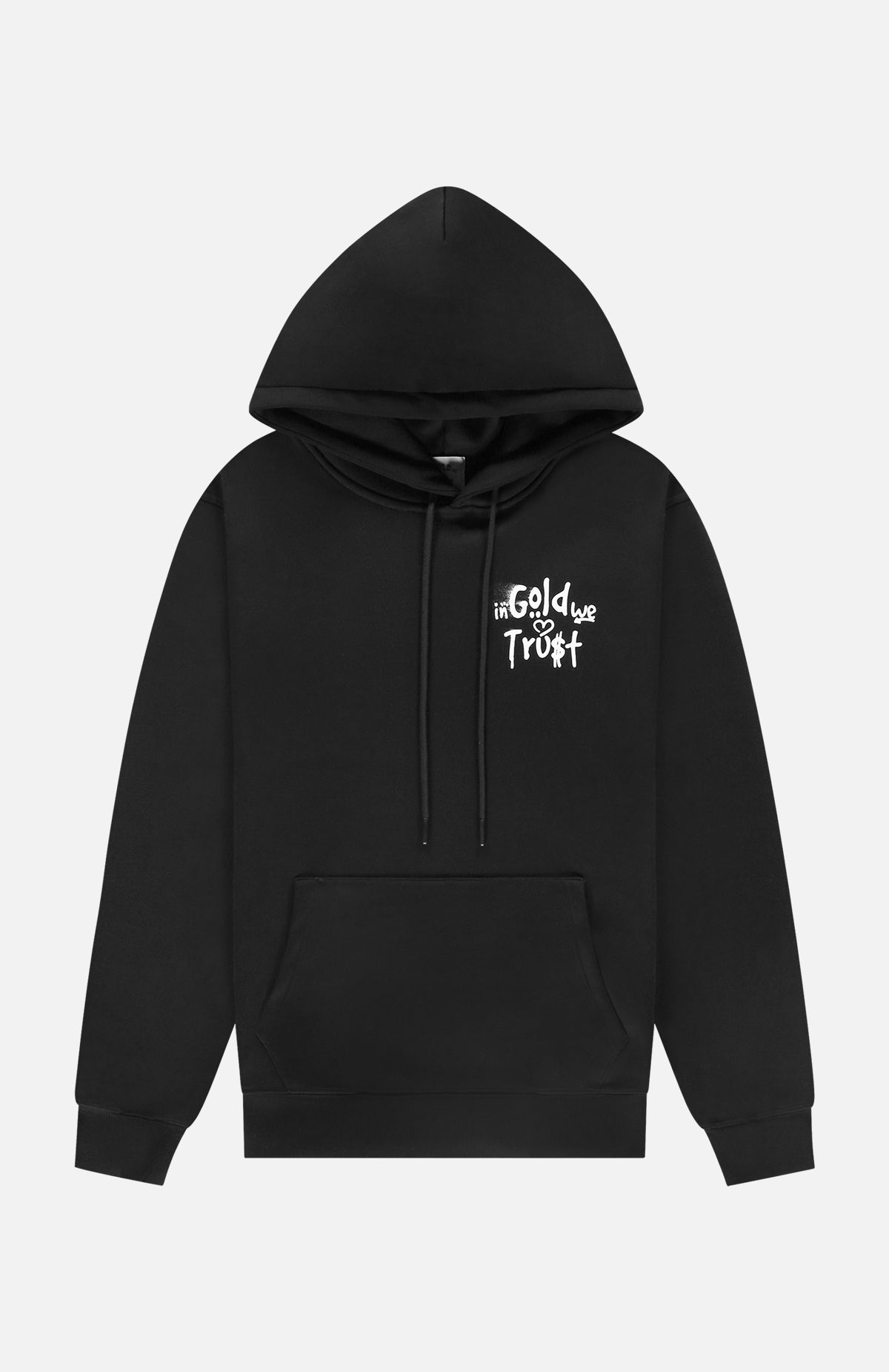 De Graffiti Hoodie Zwart