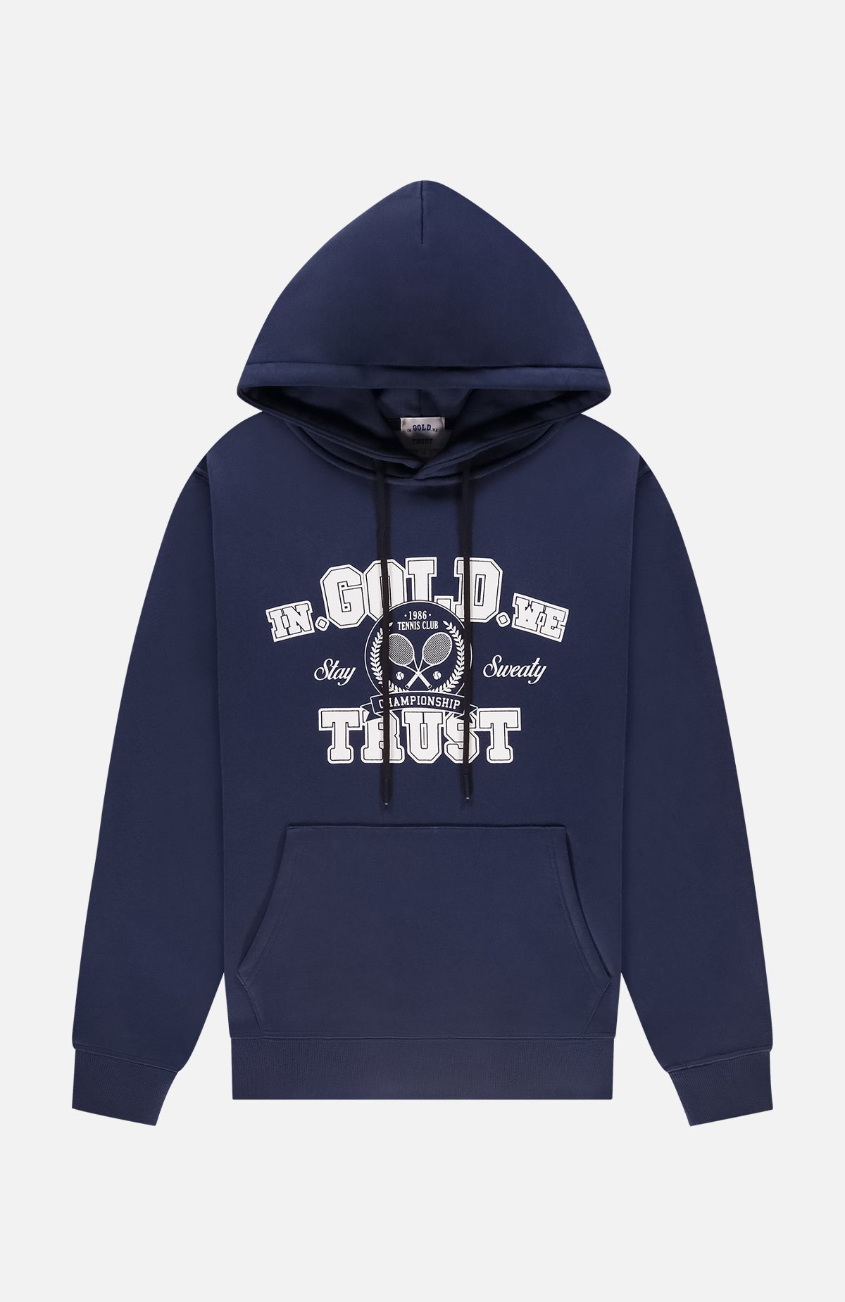 De Tennis Hoodie Blauw