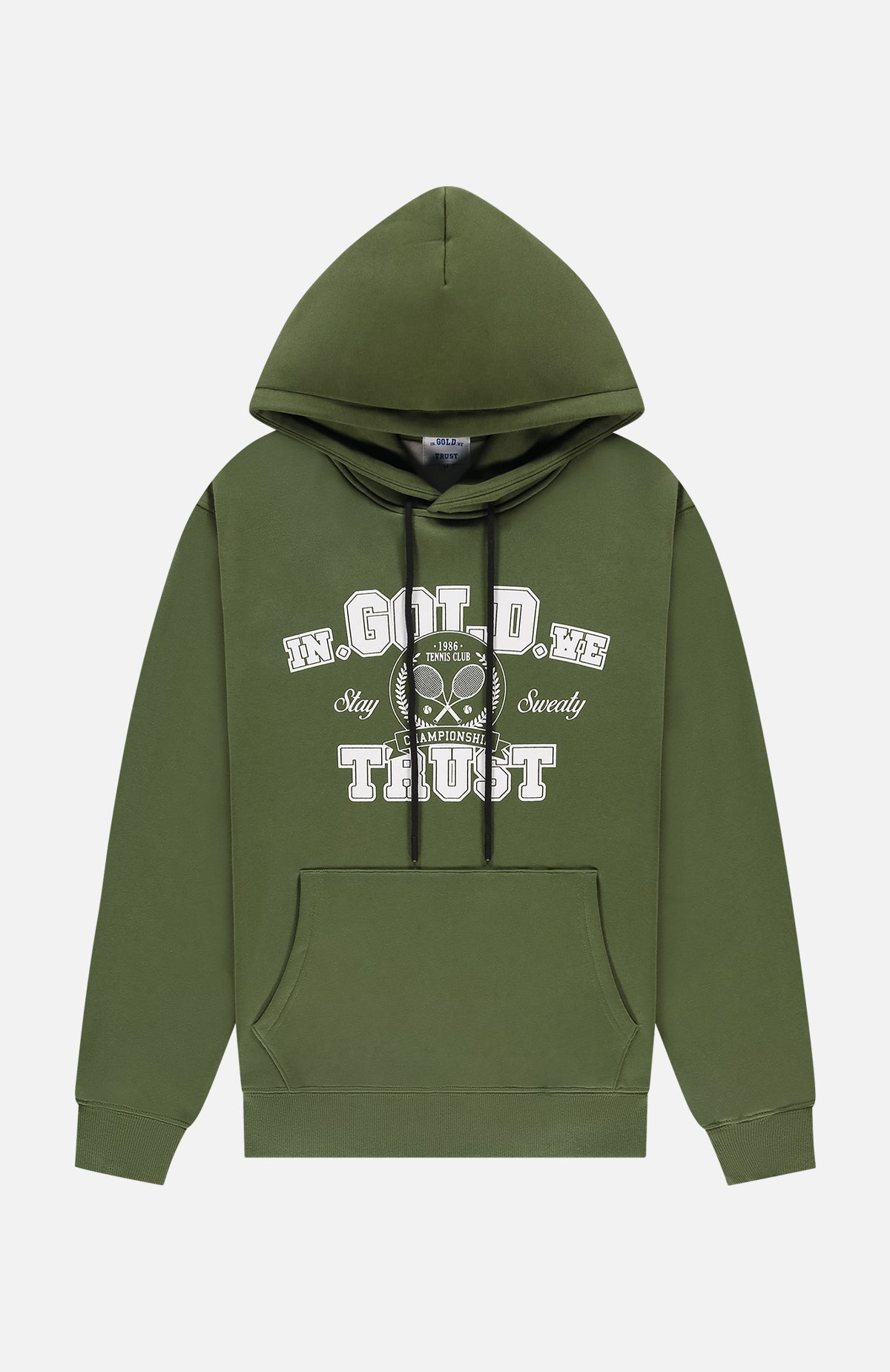 De Tennis Hoodie Groen