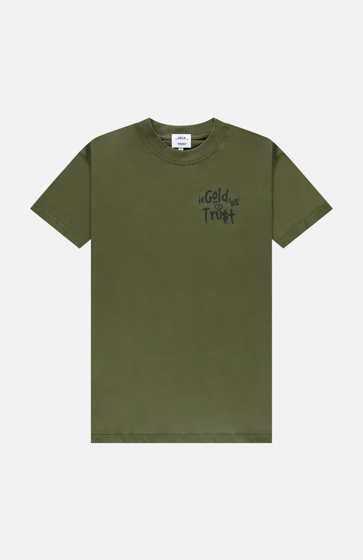 De Graffiti Tee Green