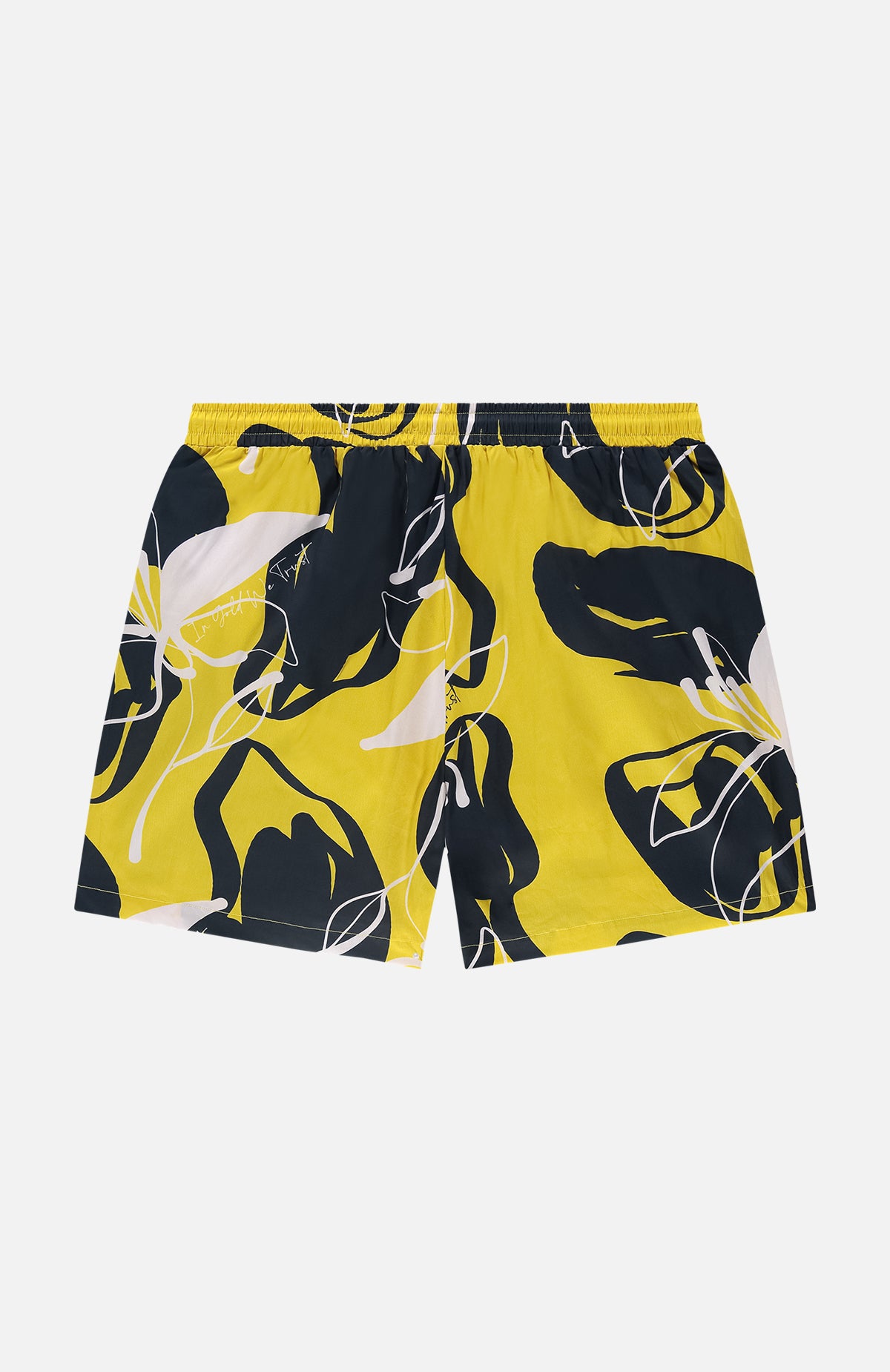De abstracte zwemshort
