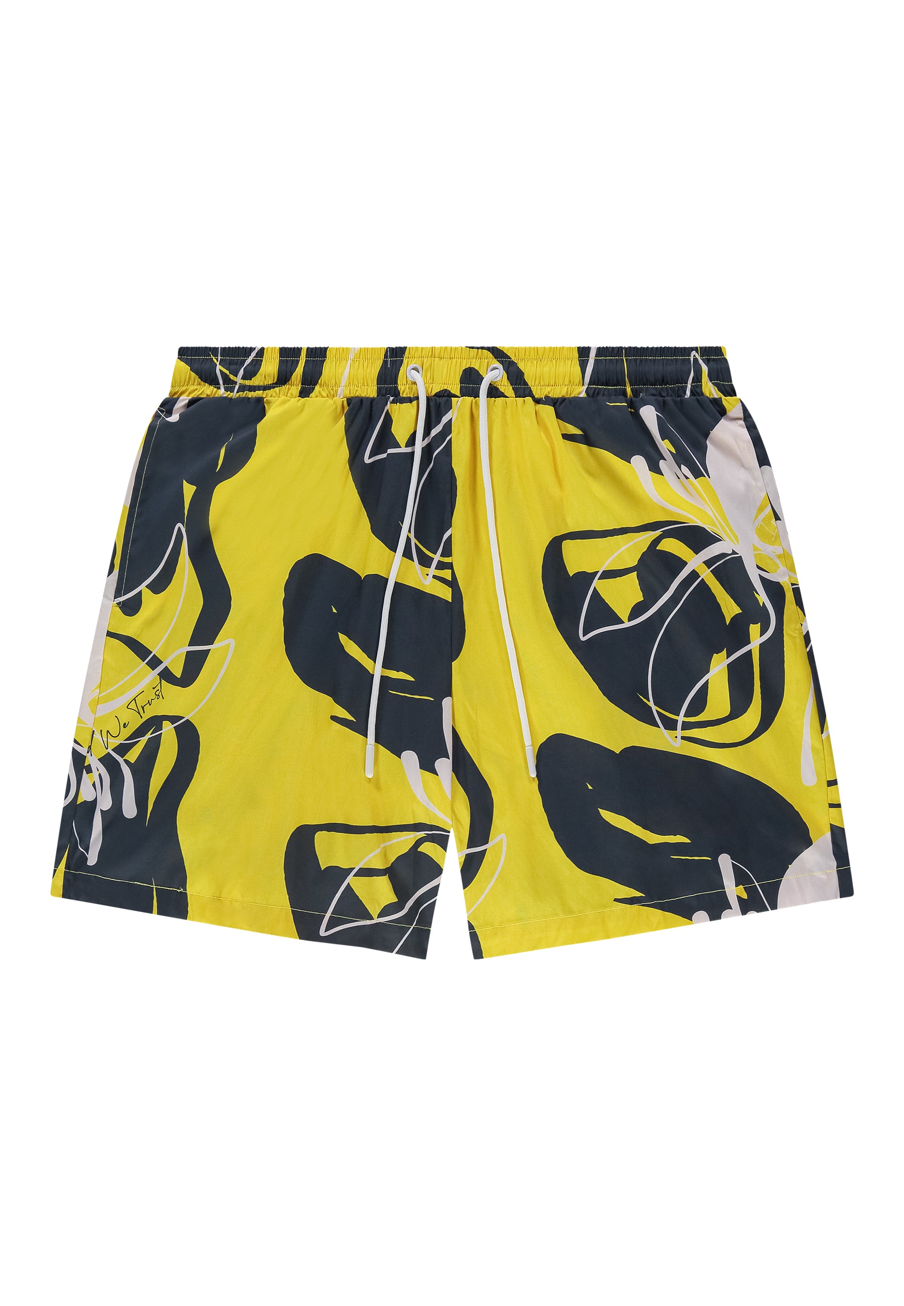 De abstracte zwemshort
