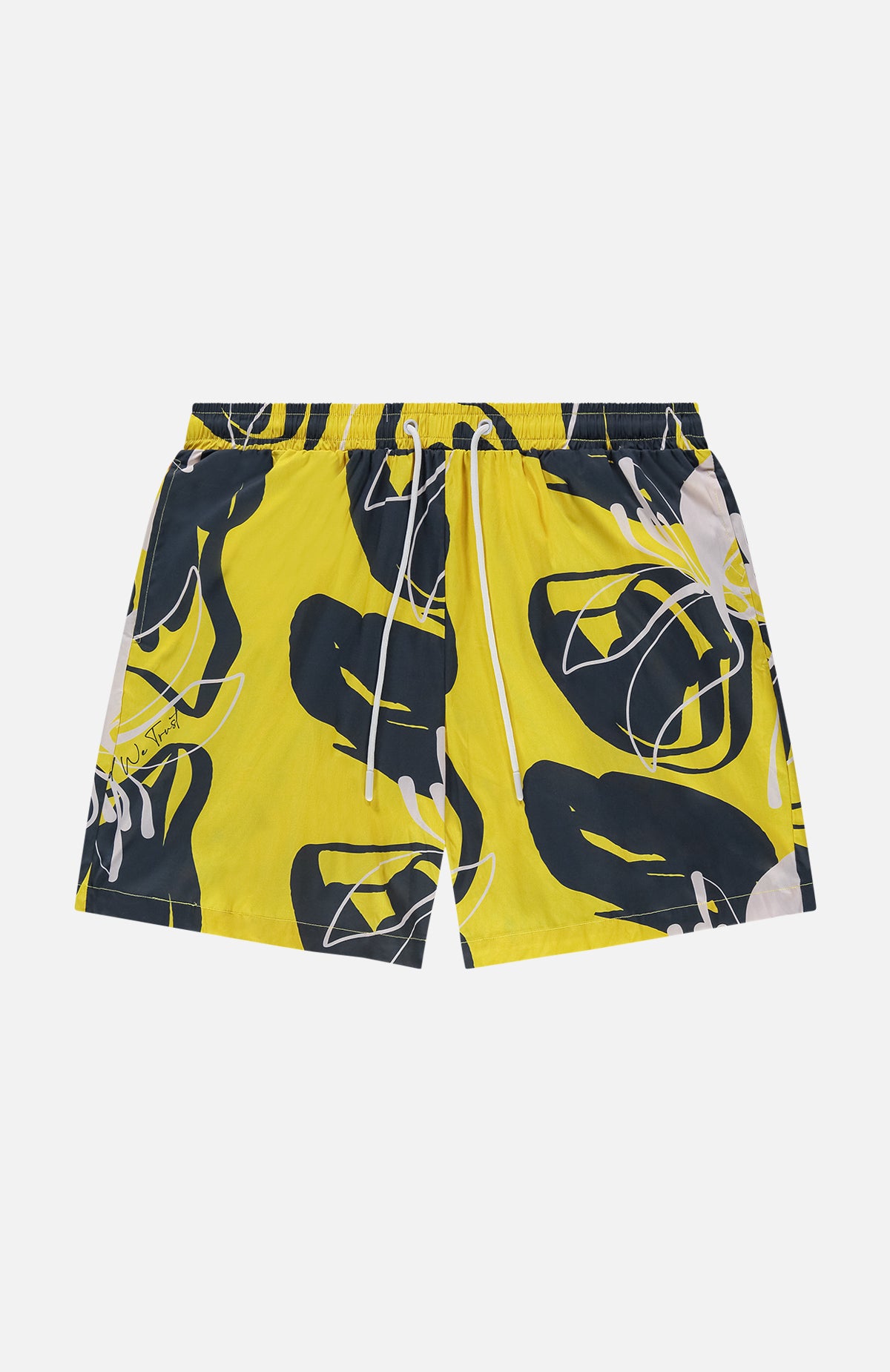 De abstracte zwemshort