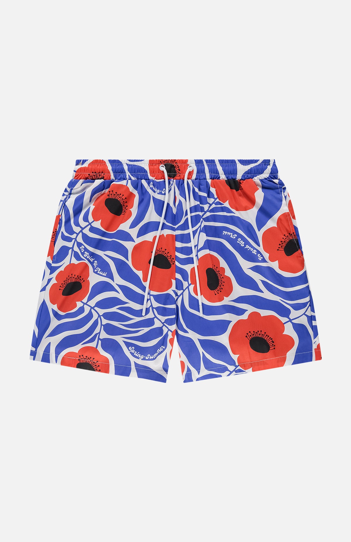 De zwemshort met bloem