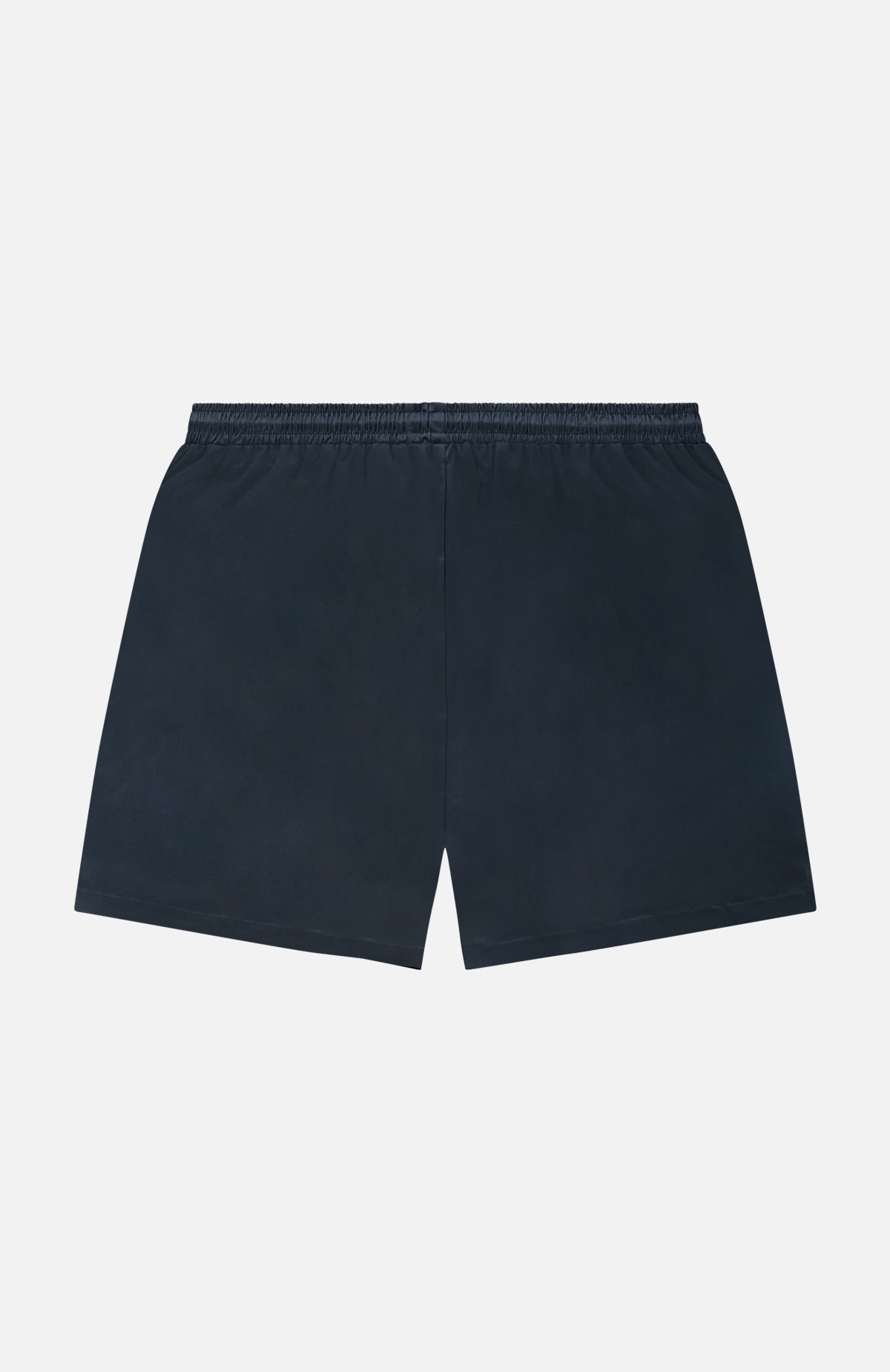 De rechte zwemshort donkerblauw