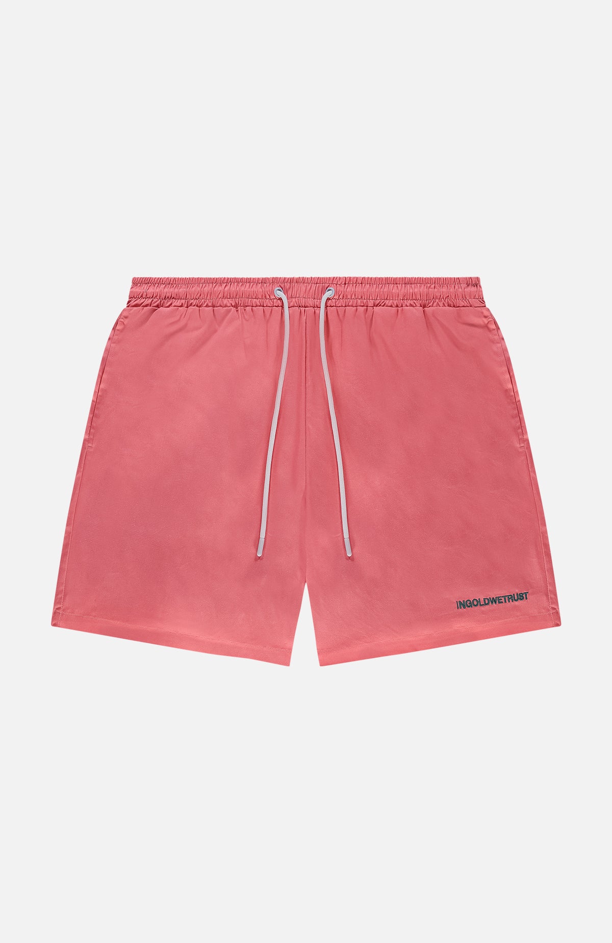 De rechte zwemshort roze