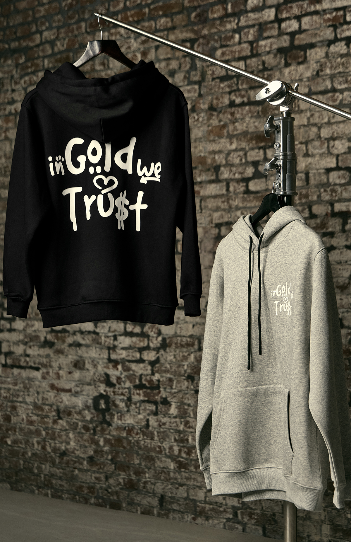 De Graffiti Hoodie Zwart