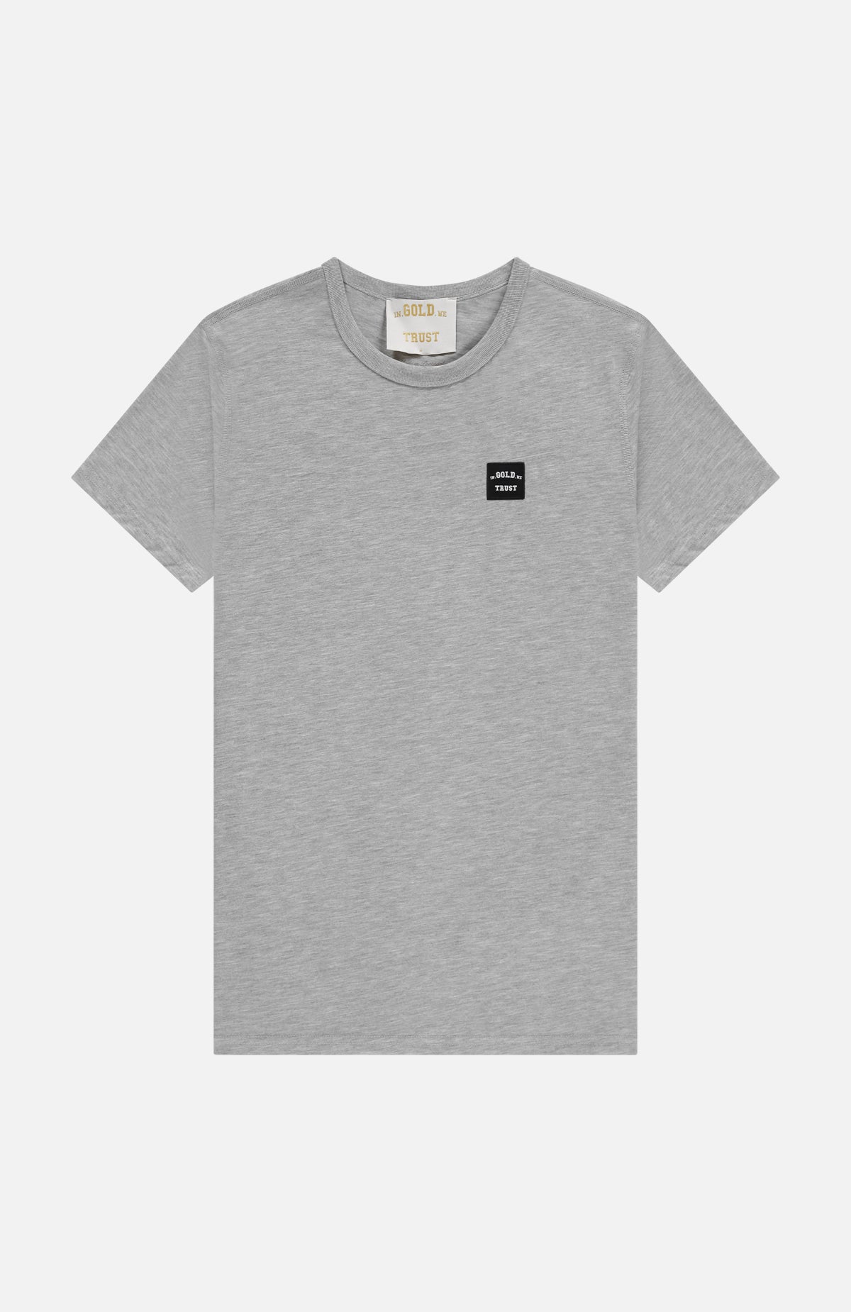 The Lock Korte mouw Grijs gemêleerd